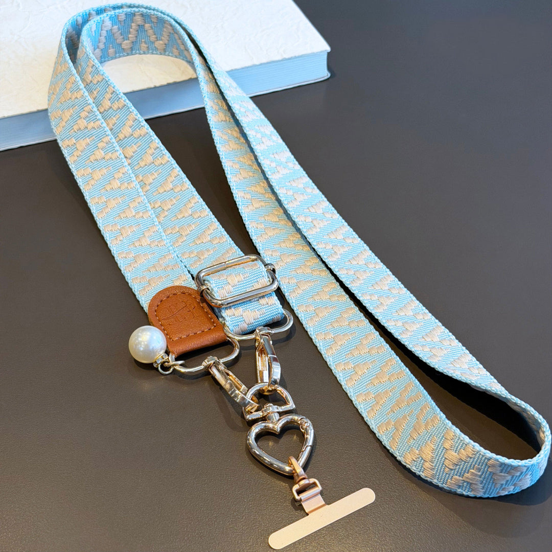 Patterned Phone Lanyard for Festival & Travel Outfits