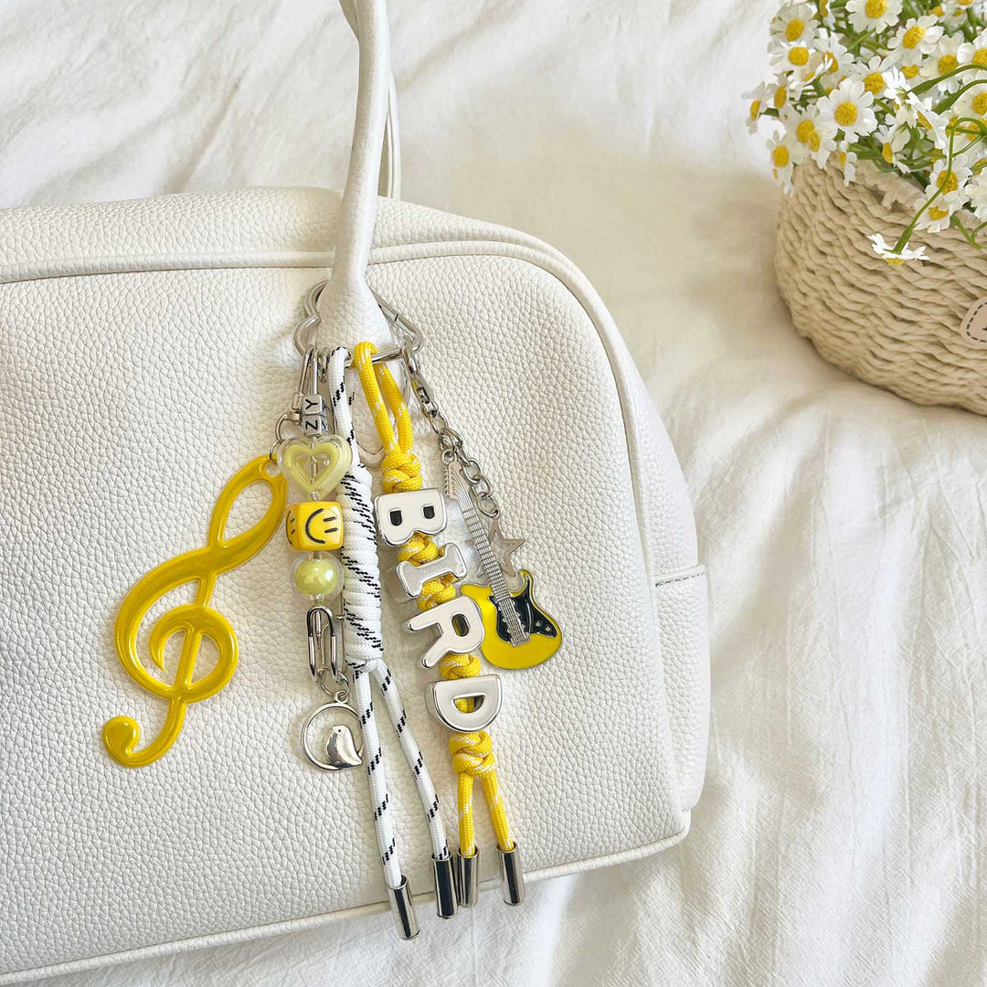 Personalized Handmade Bag Charm — Custom Name Gift