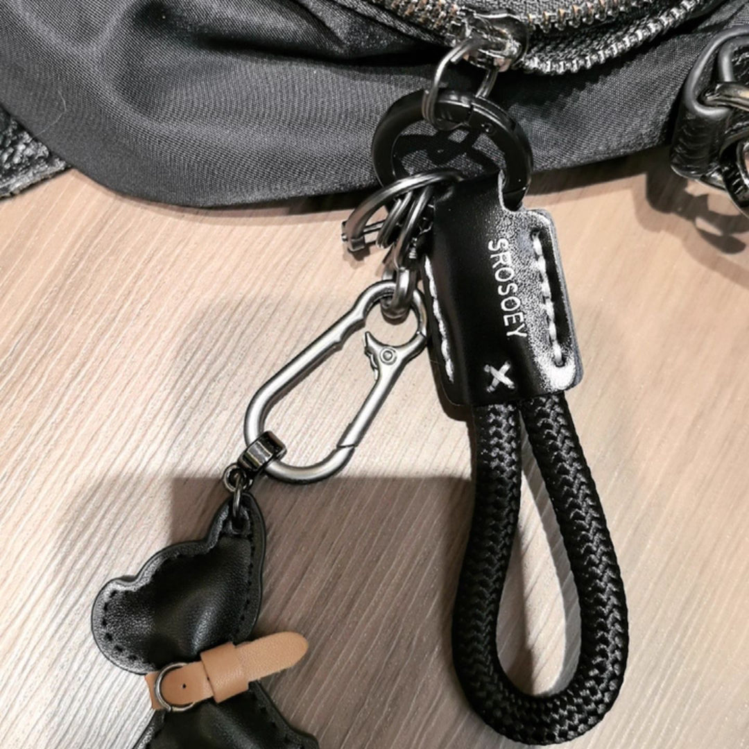 Minimalist Bag Charm & Keyring