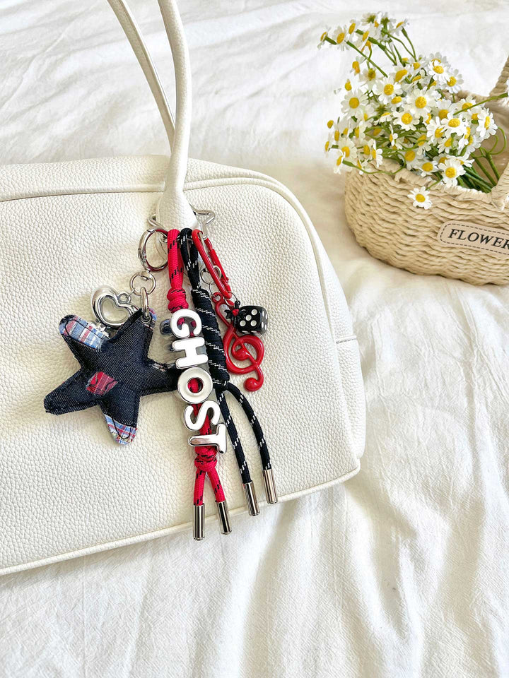Personalized Handmade Bag Charm — Custom Name Gift