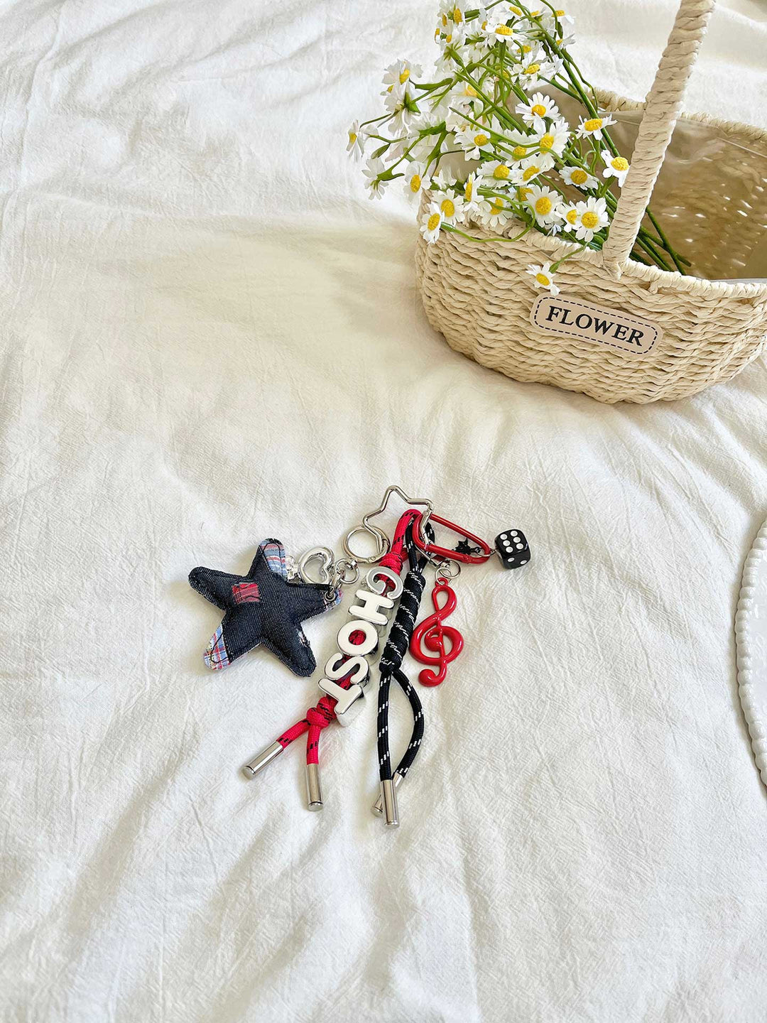 Personalized Handmade Bag Charm — Custom Name Gift