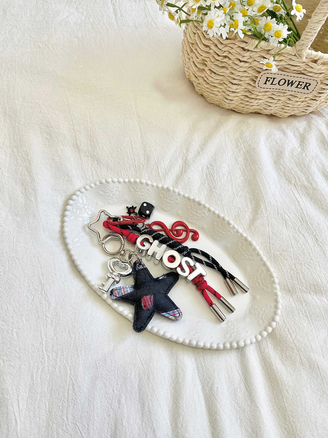 Personalized Handmade Bag Charm — Custom Name Gift