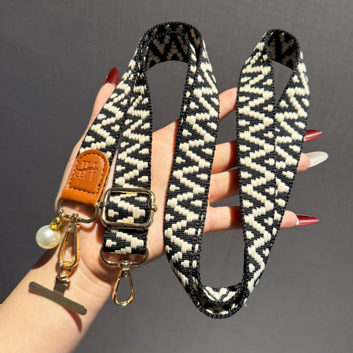 Fashion Woven Phone Strap for Daily Outfits