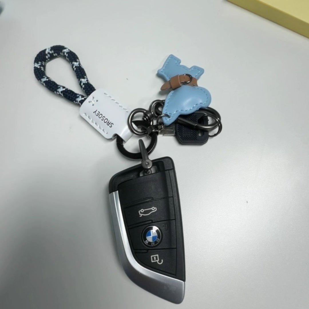 Minimalist Bag Charm & Keyring