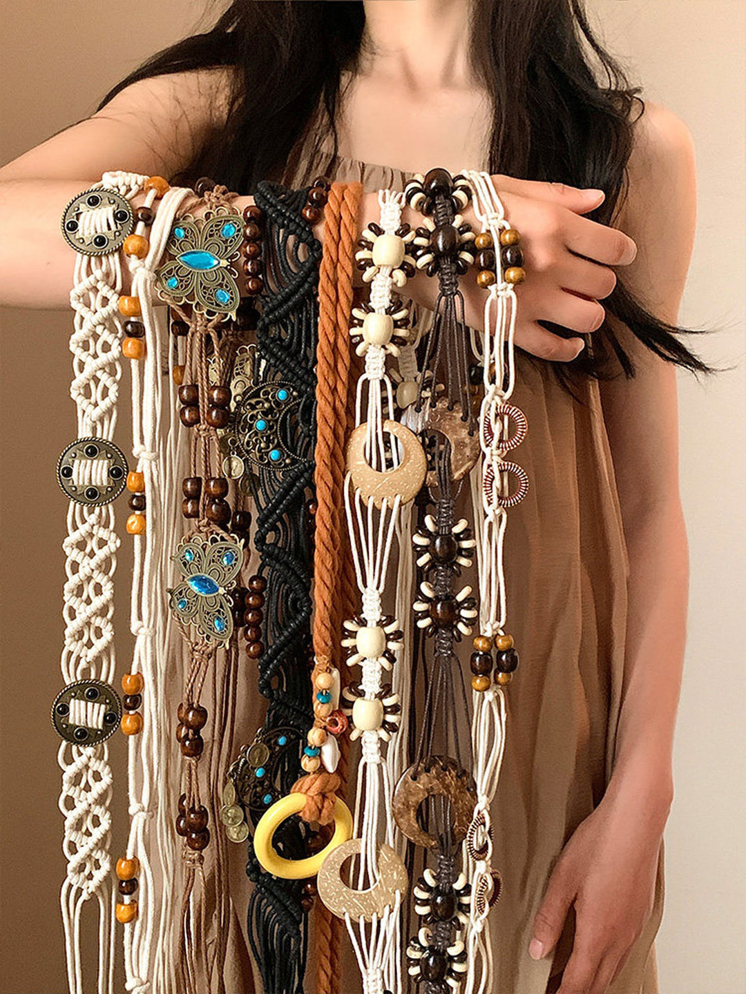 Boho Statement Belt for Dresses