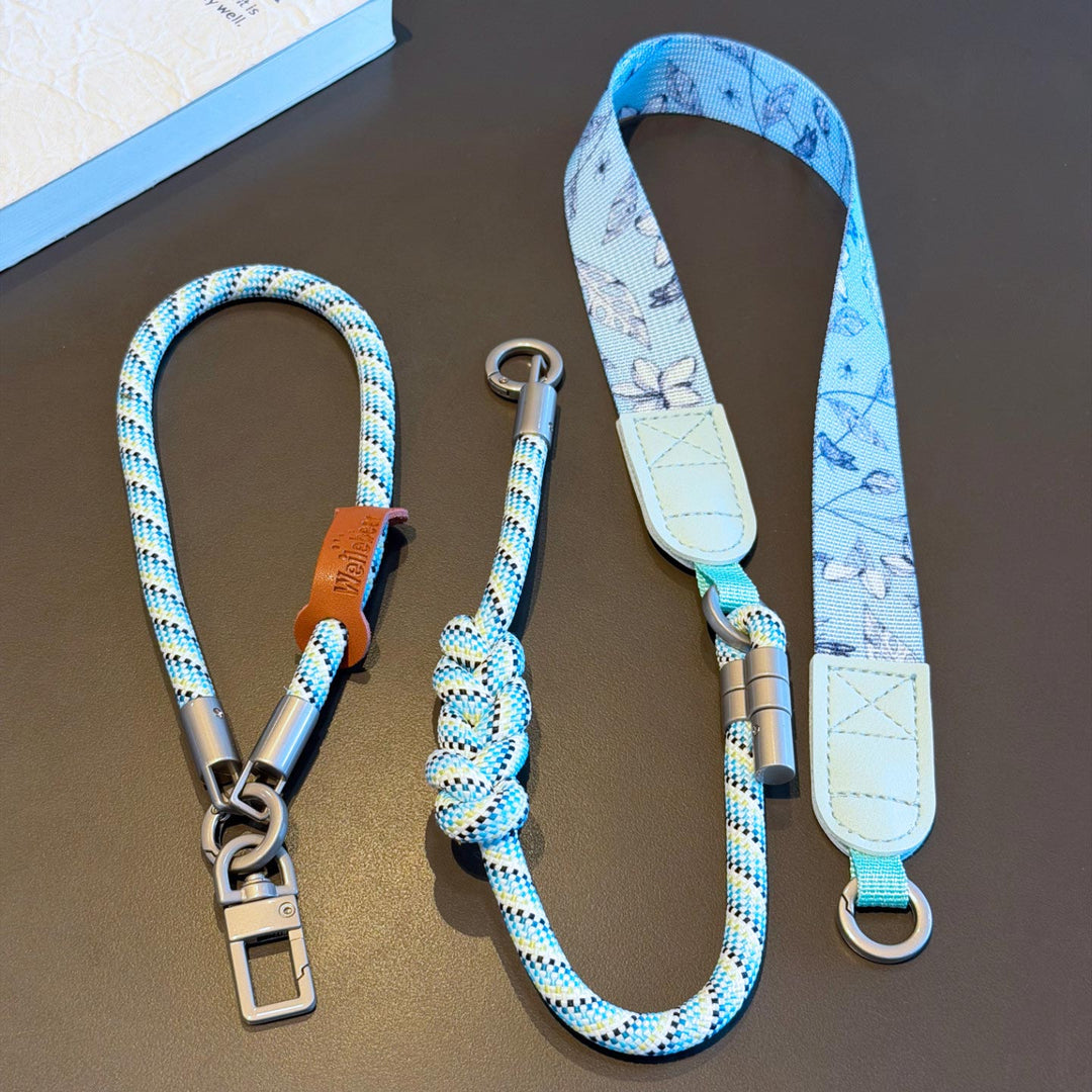 3-in-1 Boho Woven Crossbody Phone Lanyard
