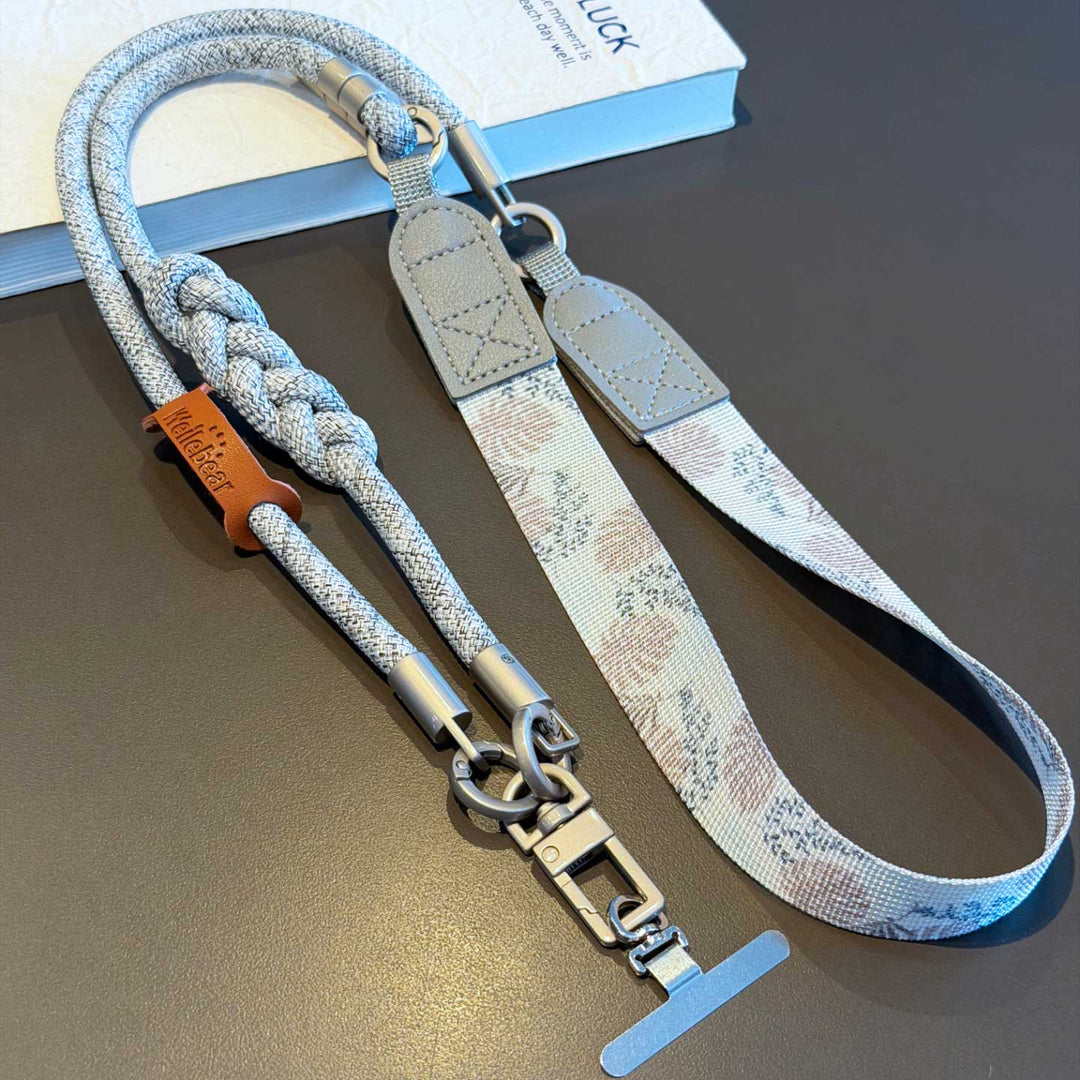 3-in-1 Boho Woven Crossbody Phone Lanyard