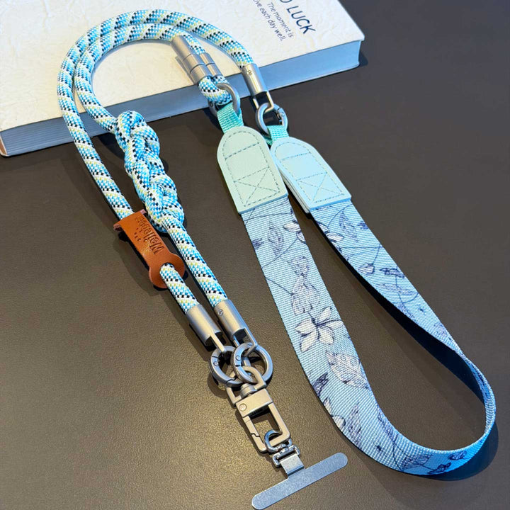 3-in-1 Boho Woven Crossbody Phone Lanyard