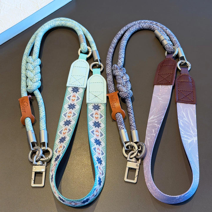 3-in-1 Boho Woven Crossbody Phone Lanyard