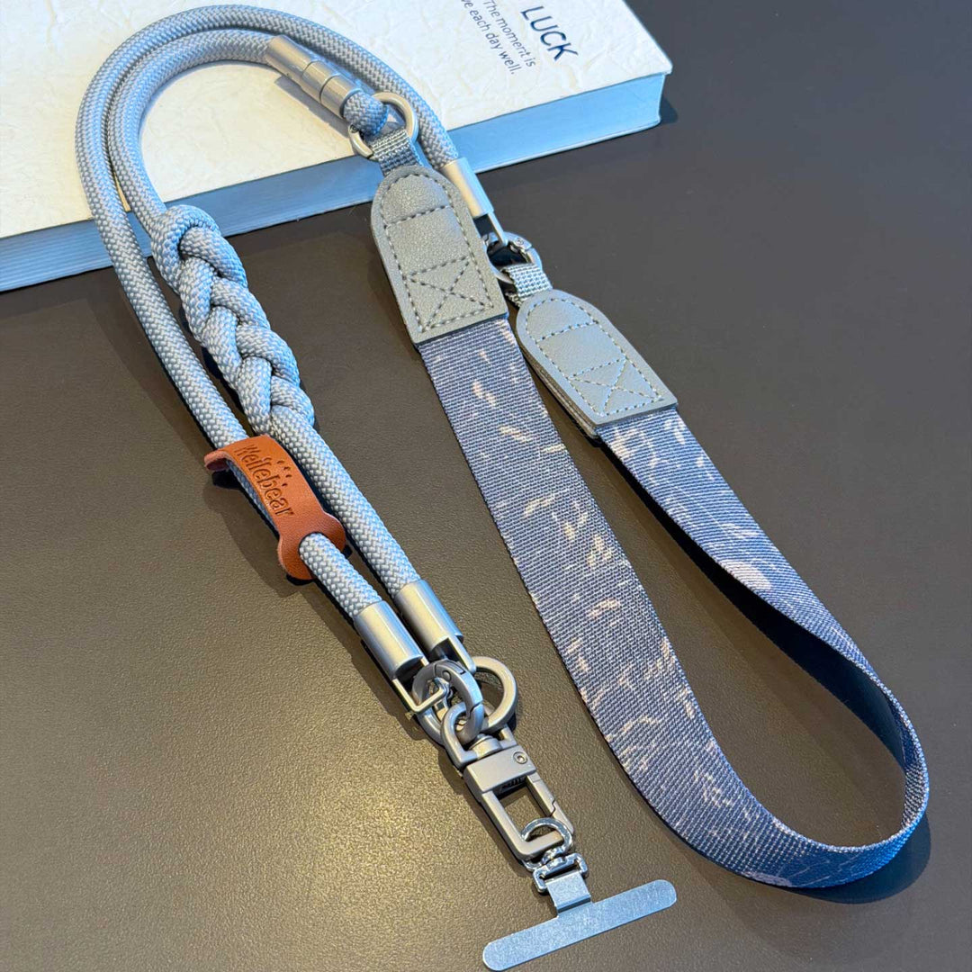 3-in-1 Boho Woven Crossbody Phone Lanyard
