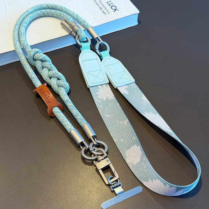3-in-1 Boho Woven Crossbody Phone Lanyard