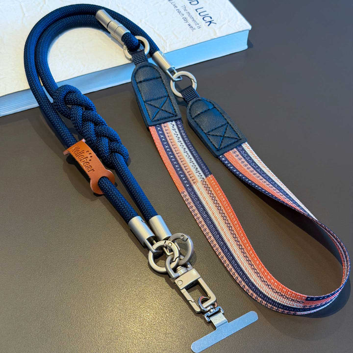 3-in-1 Boho Woven Crossbody Phone Lanyard