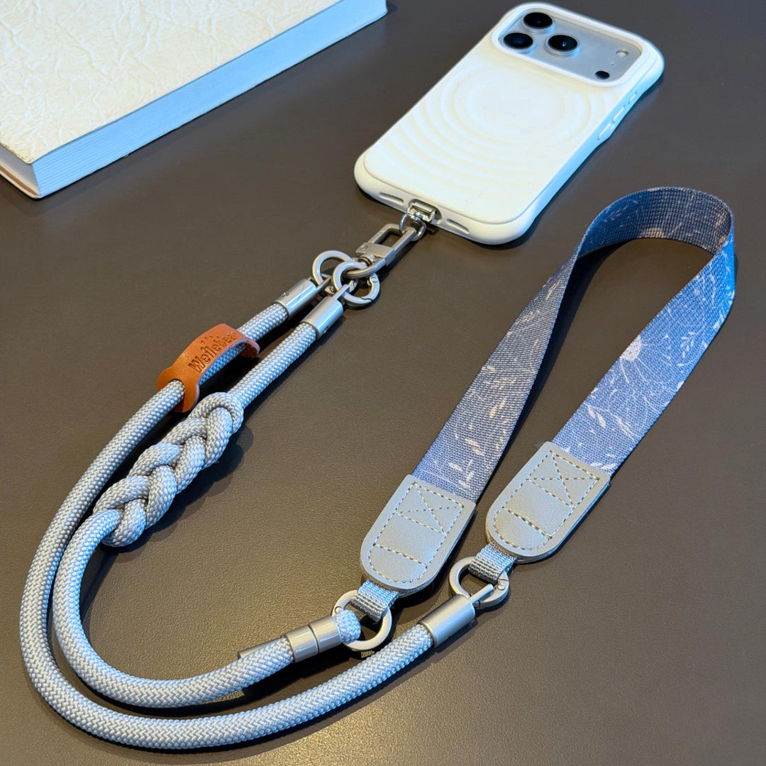 3-in-1 Boho Woven Crossbody Phone Lanyard