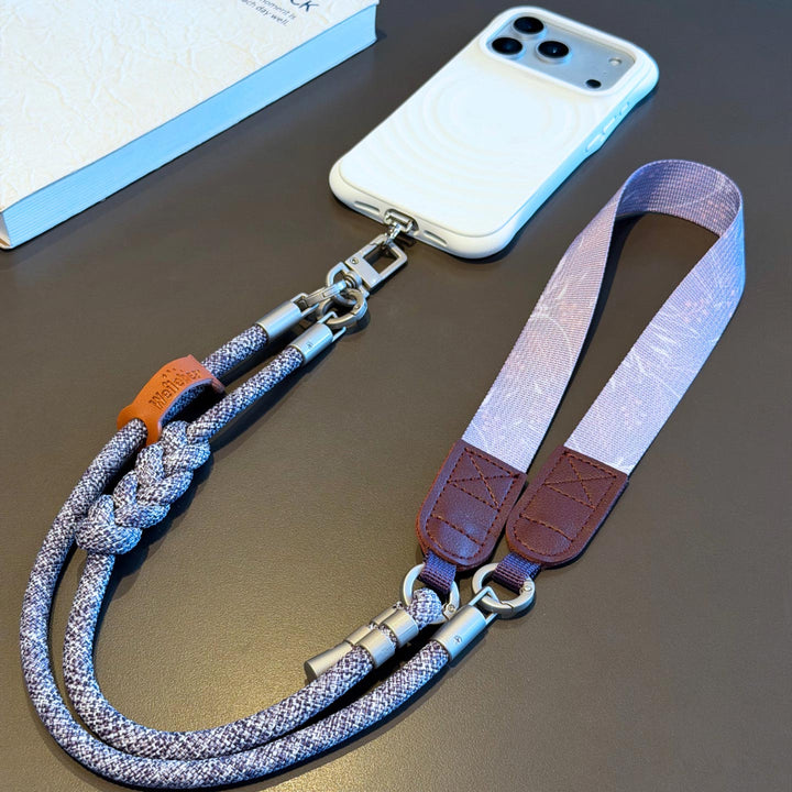 3-in-1 Boho Woven Crossbody Phone Lanyard