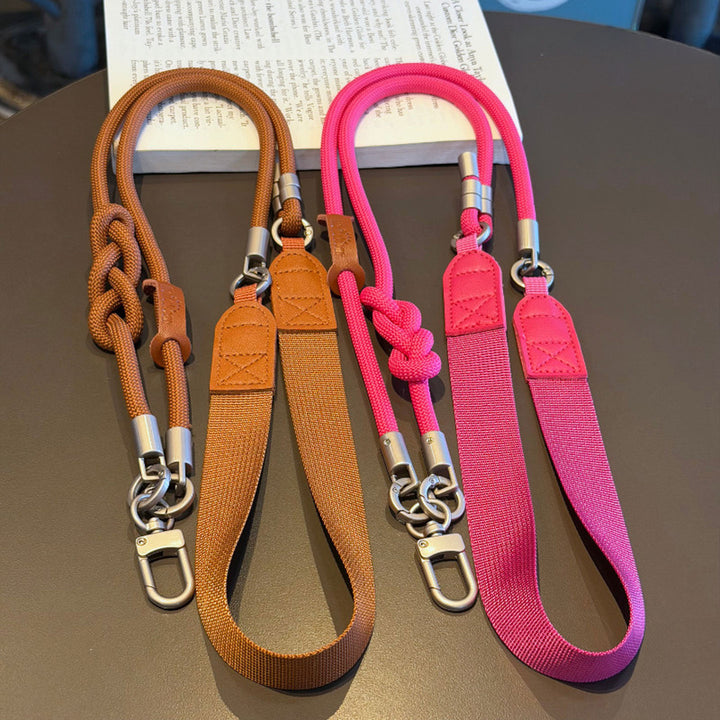 3-in-1 Minimalist Rope Crossbody Phone Lanyard