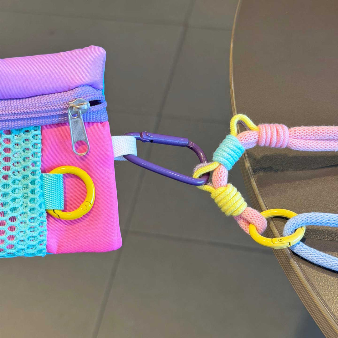 3-in-1 Classic Soft Braided Crossbody Phone Lanyard