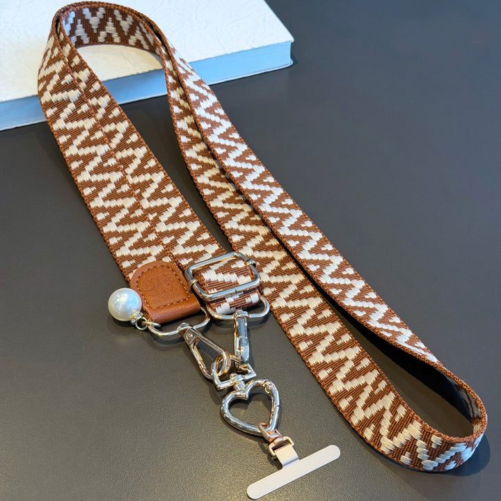 Patterned Phone Lanyard for Festival & Travel Outfits
