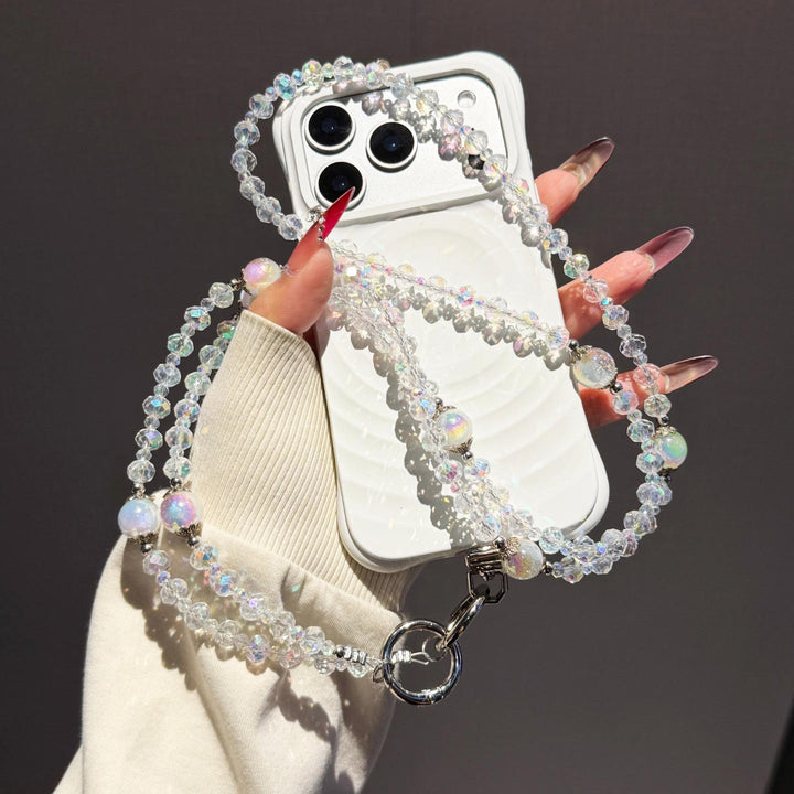 Colorful Beaded Crossbody Phone Strap