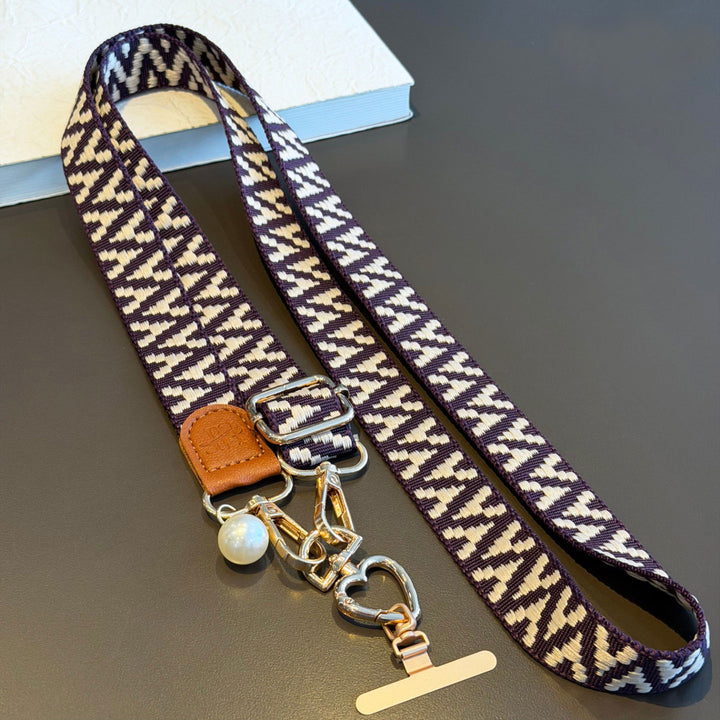 Patterned Phone Lanyard for Festival & Travel Outfits