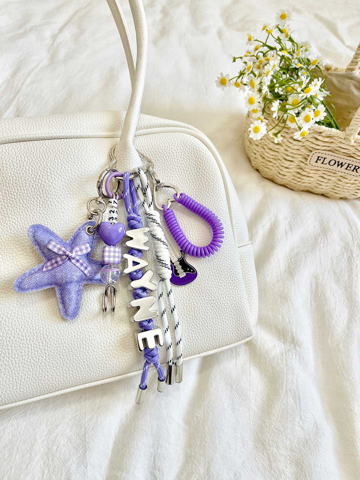 Personalized Handmade Bag Charm — Custom Name Gift