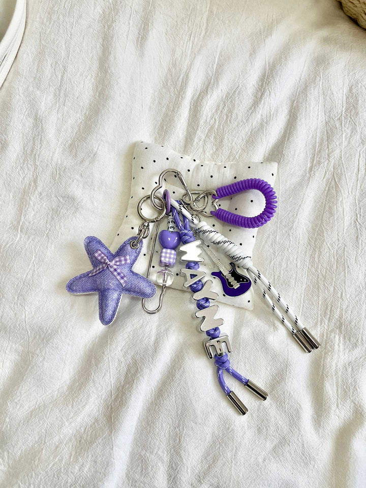Personalized Handmade Bag Charm — Custom Name Gift