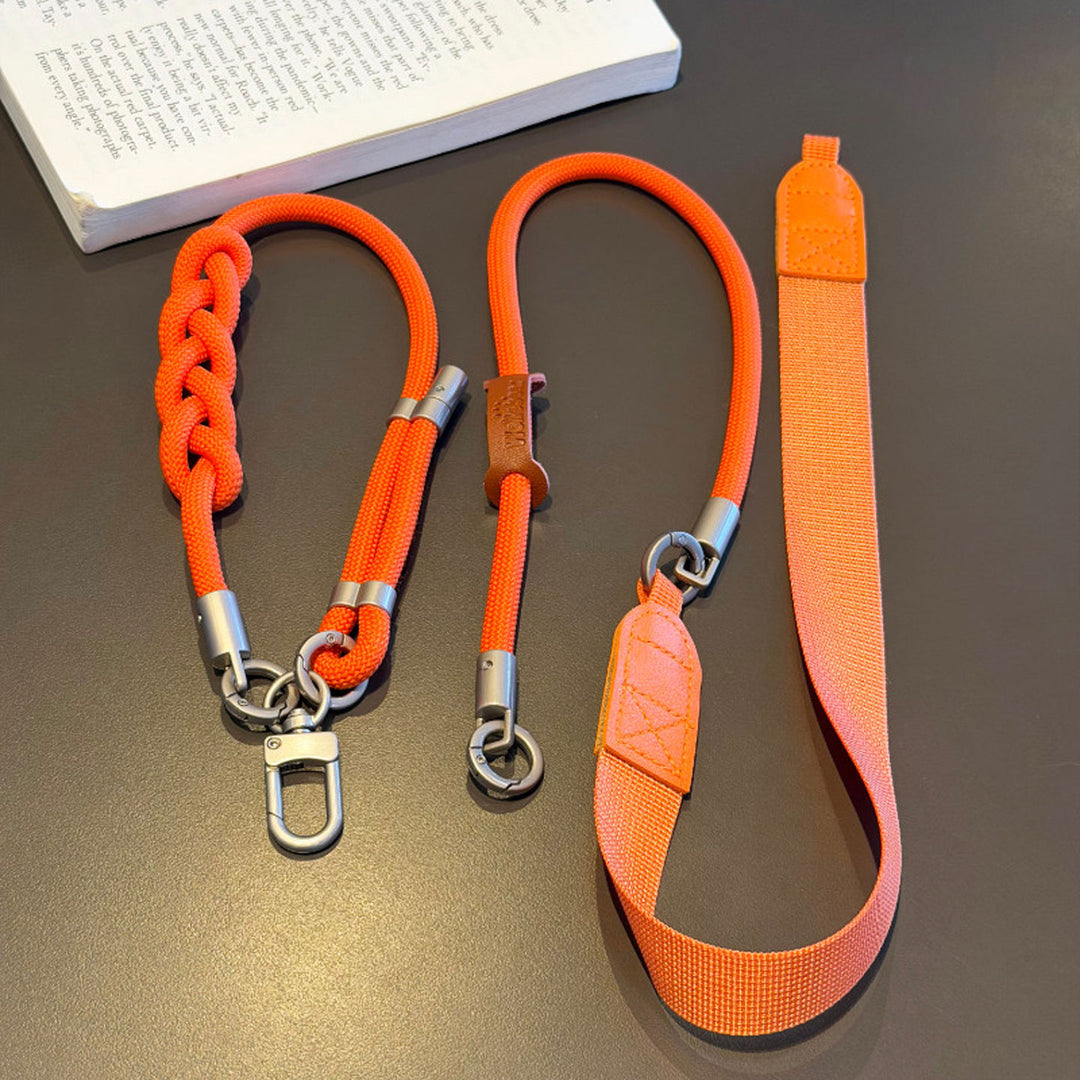 3-in-1 Minimalist Rope Crossbody Phone Lanyard