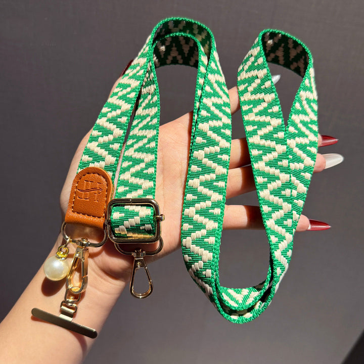 Fashion Woven Phone Strap for Daily Outfits