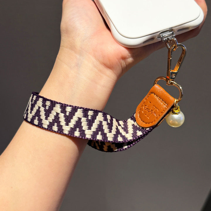 Fashion Woven Phone Strap for Daily Outfits