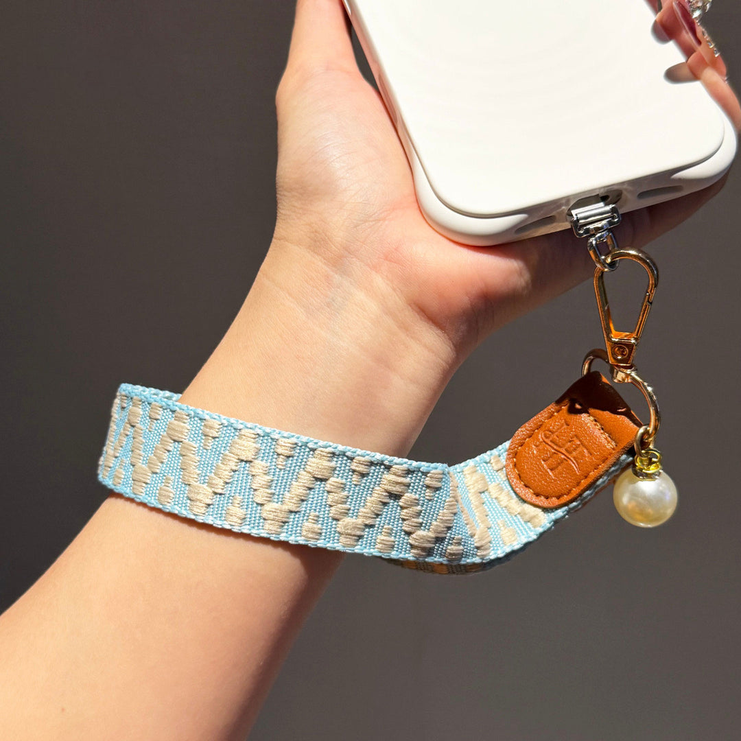 Fashion Woven Phone Strap for Daily Outfits