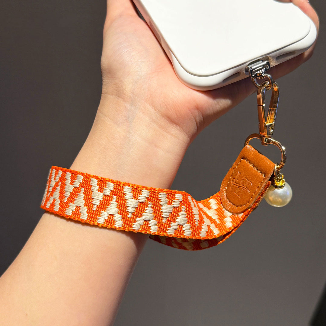 Fashion Woven Phone Strap for Daily Outfits