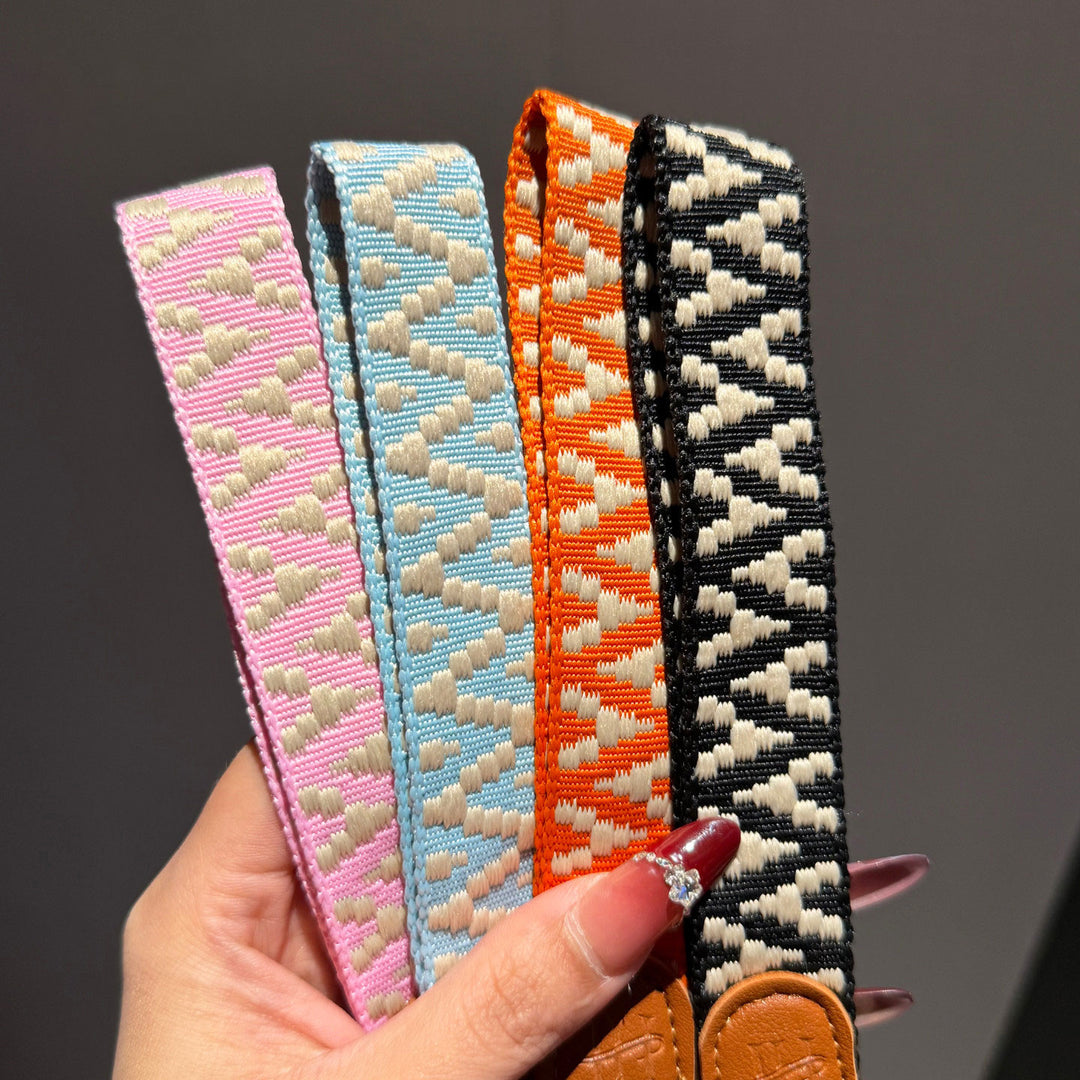 Fashion Woven Phone Strap for Daily Outfits