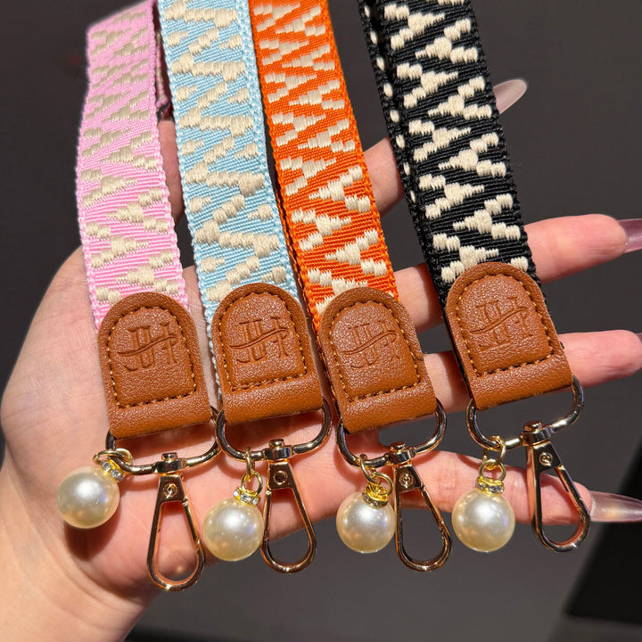 Fashion Woven Phone Strap for Daily Outfits