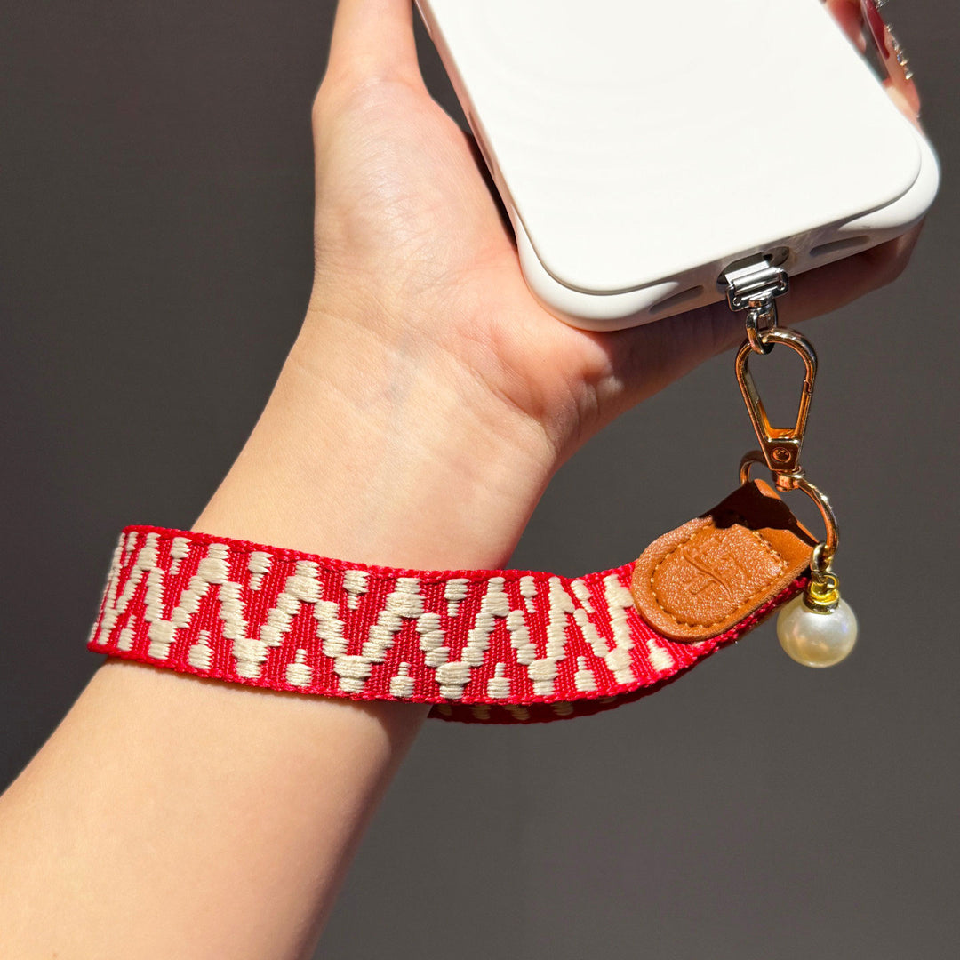 Fashion Woven Phone Strap for Daily Outfits