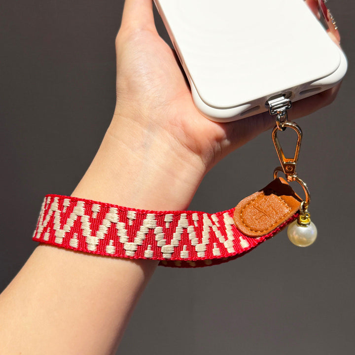 Fashion Woven Phone Strap for Daily Outfits