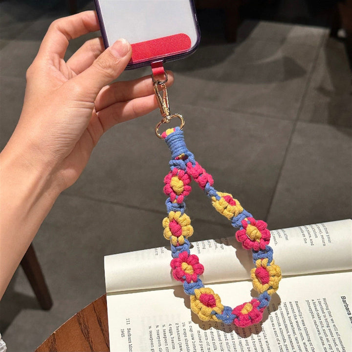 Daisy Phone Charm Wrist Strap, Bag Charm & Keyring