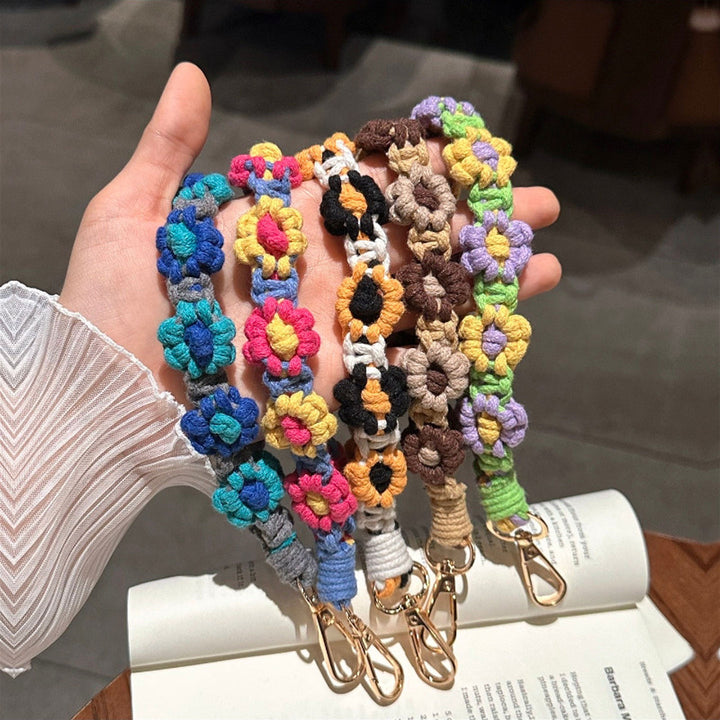 Daisy Phone Charm Wrist Strap, Bag Charm & Keyring
