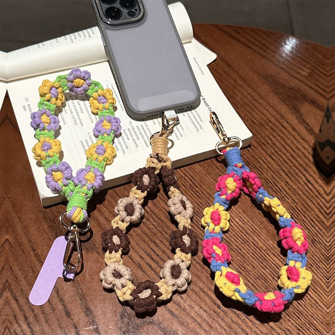 Daisy Phone Charm Wrist Strap, Bag Charm & Keyring