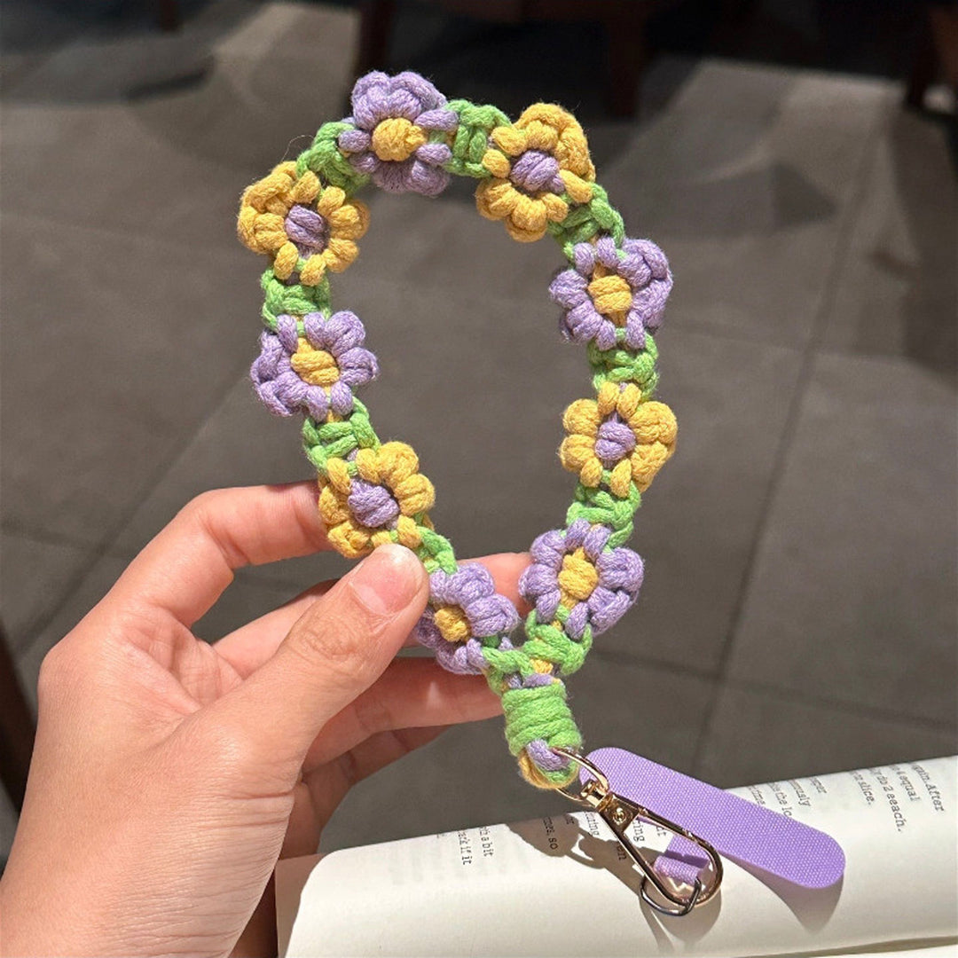Daisy Phone Charm Wrist Strap, Bag Charm & Keyring