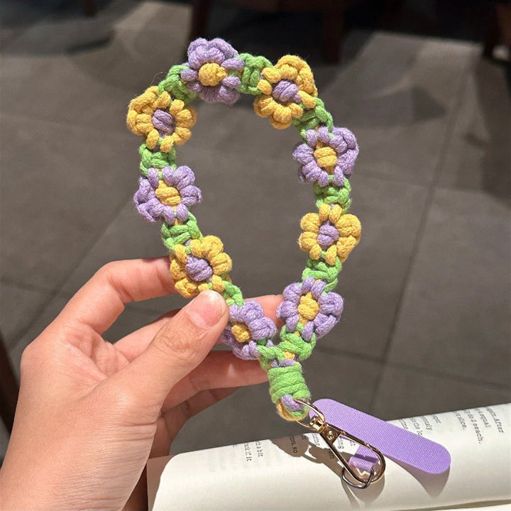 Daisy Phone Charm Wrist Strap, Bag Charm & Keyring