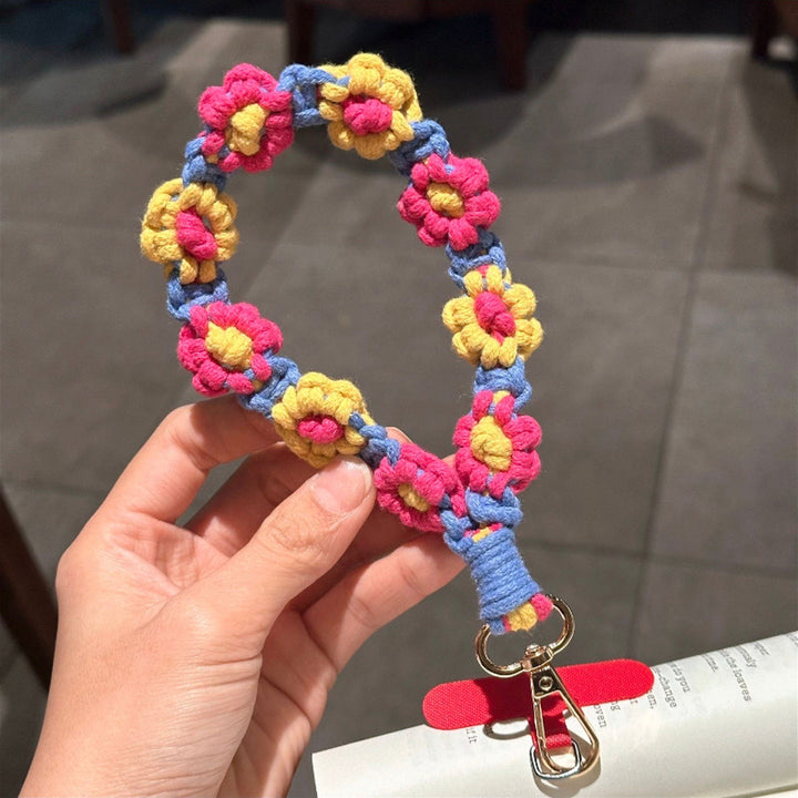 Daisy Phone Charm Wrist Strap, Bag Charm & Keyring