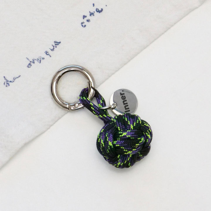 Mini Ball Knot Bag Charm