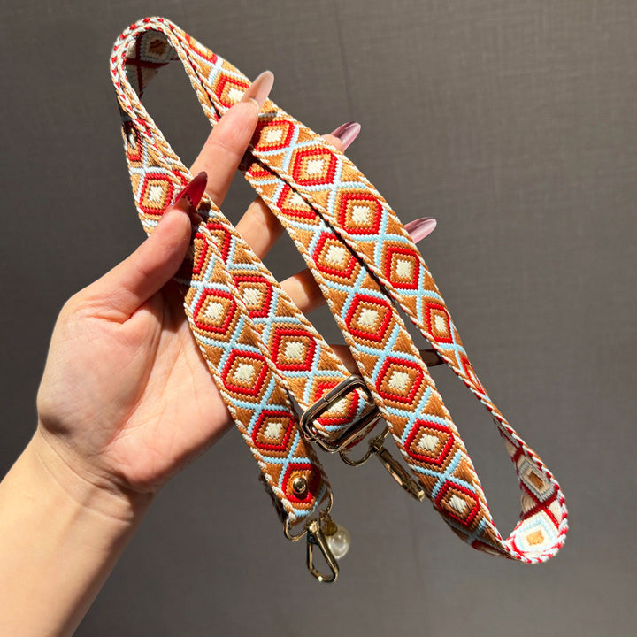 Artisan Patterned Crossbody Phone Lanyard