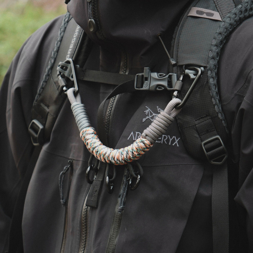 Handmade Multi-Clip Paracord Bag Charm
