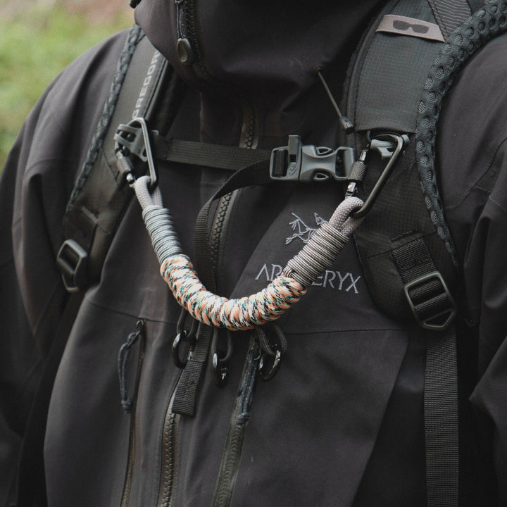 Handmade Multi-Clip Paracord Bag Charm