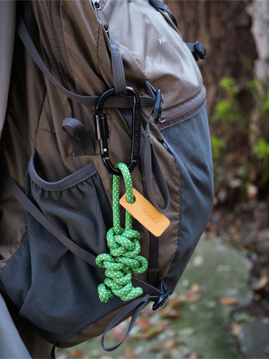Handmade Paracord Bear Bag Charm