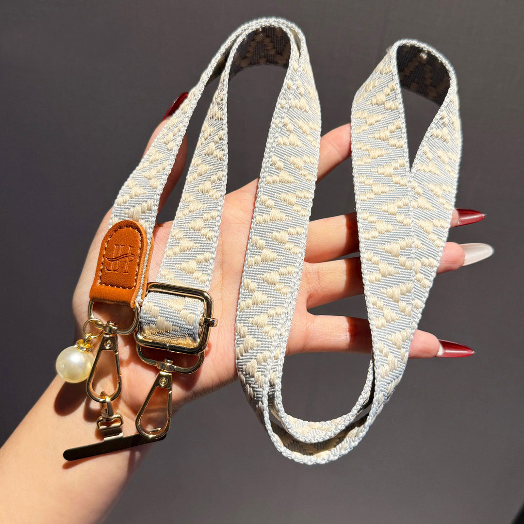 Fashion Woven Phone Strap for Daily Outfits