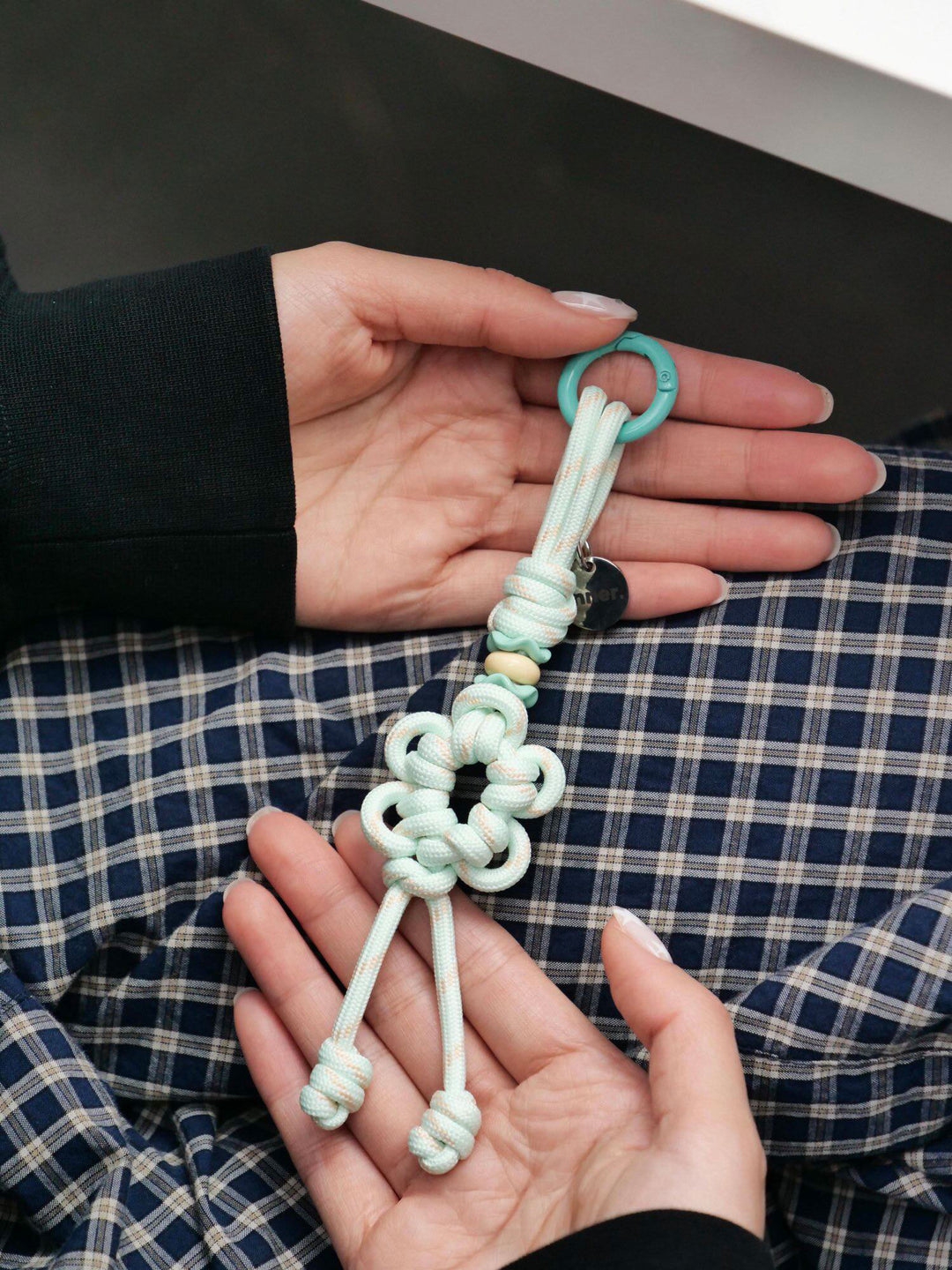 Mini Flower Knot Bag Charm