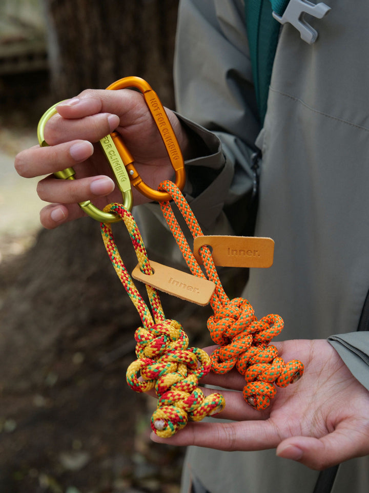 Handmade Paracord Bear Bag Charm