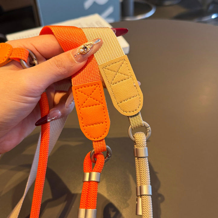 3-in-1 Minimalist Rope Crossbody Phone Lanyard