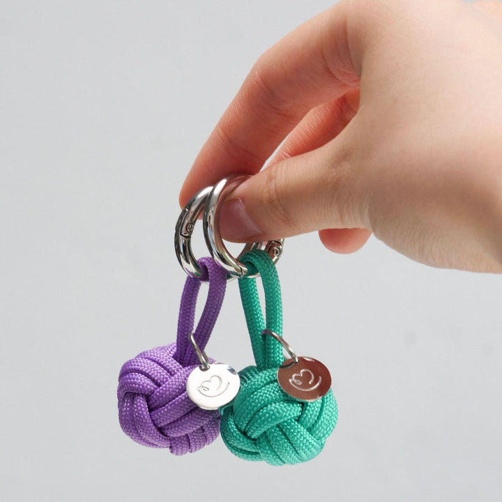 Mini Ball Knot Bag Charm